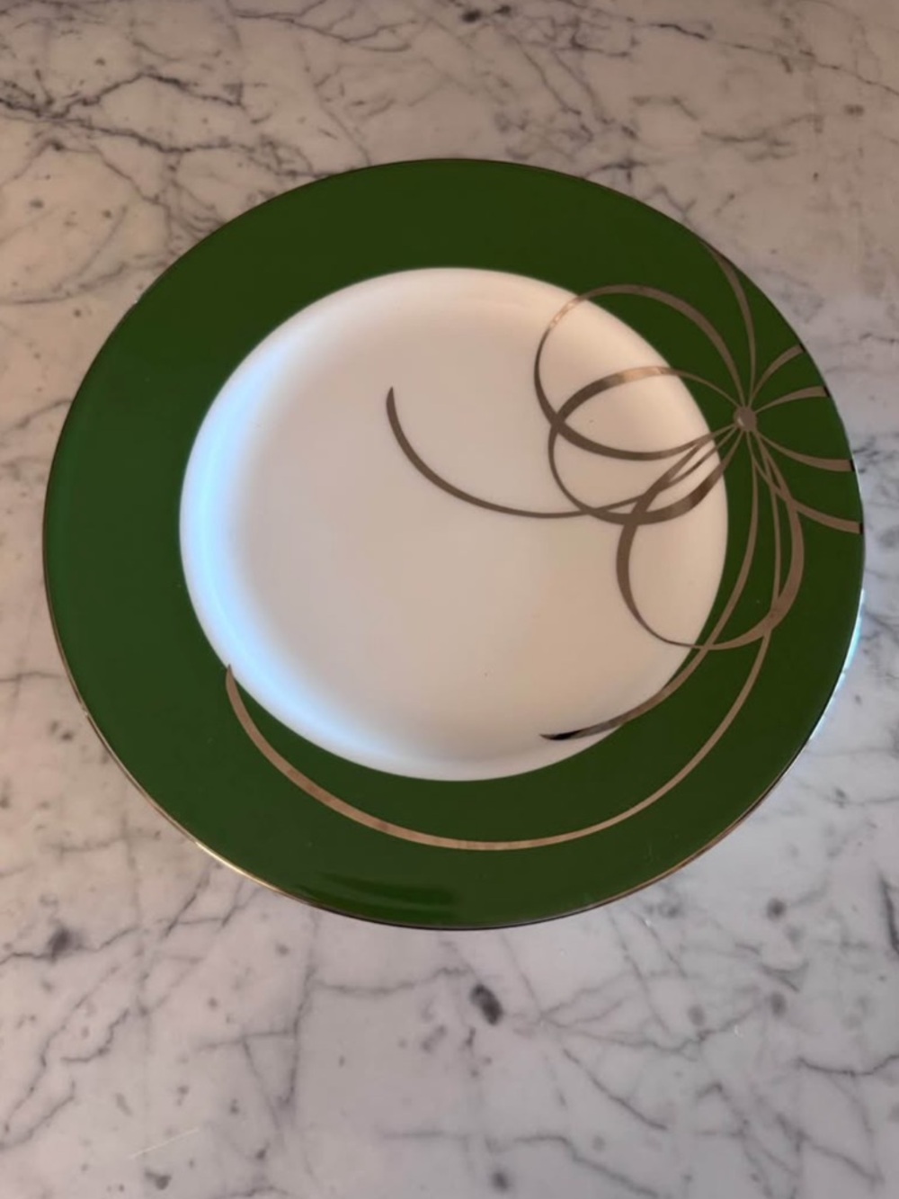 Kate spade for Lenox  belle boulevard salad plate 8 1/4 inches, like new
